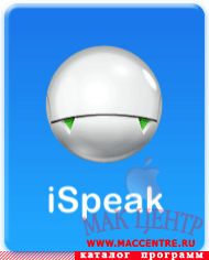 iSpeak 1.2 wdg  Mac OS X - , 