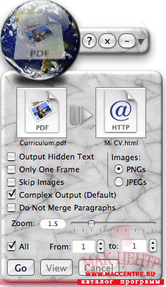 PDFWebX 0.1  Mac OS X - , 