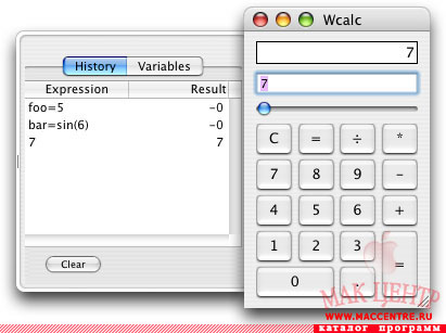 Wcalc 2.2.2  Mac OS X - , 