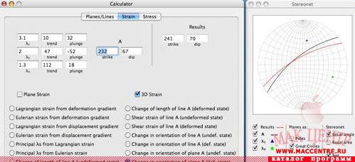 OSXGeoCalc 1.6  Mac OS X - , 