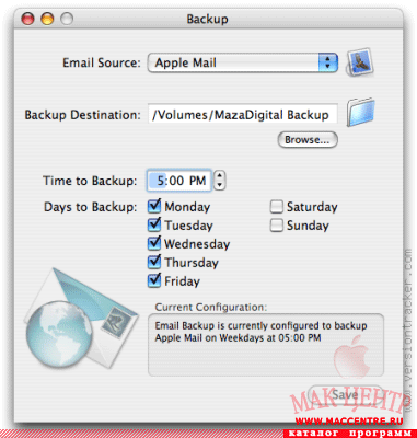 Email Backup 1.0.1  Mac OS X - , 