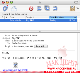 Mail Attachments Iconizer 1.3  Mac OS X - , 