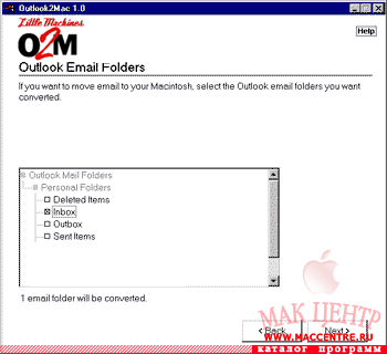 Outlook2Mac 2.0  Mac OS X - , 
