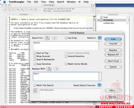 TextWrangler 2.1.3  Mac OS X - , 
