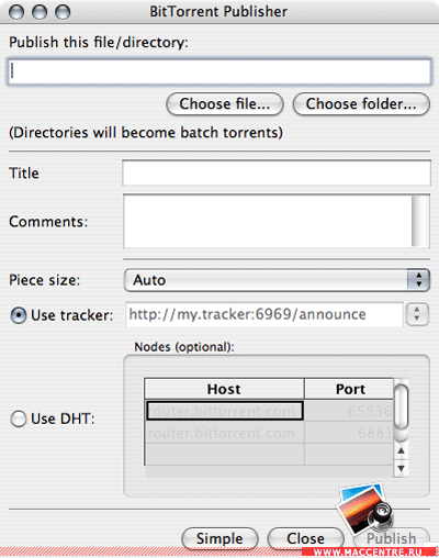 BitTorrent 4.27.2  Mac OS X - , 