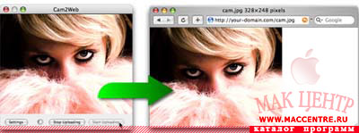 Cam2Web 1.0b  Mac OS X - , 
