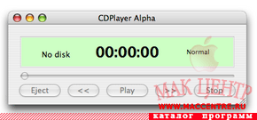 CDPlayer 1.1u  Mac OS X - , 