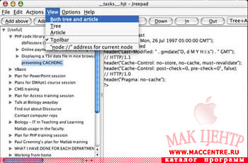 Jreepad 1.5  Mac OS X - , 