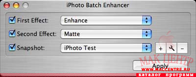 iPhoto Batch Enhancer 2.0.3i  Mac OS X - , 