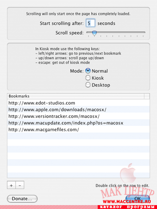 IdleWeb 2.0  Mac OS X - , 