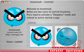 InsomniaX 0.4  Mac OS X - , 