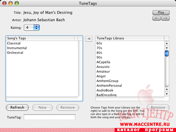 TuneTags 0.93  Mac OS X - , 