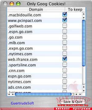 OnlyGoodCookies! 1.0  Mac OS X - , 