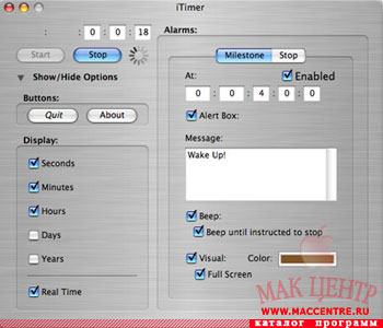 iTimer 1.6  Mac OS X - , 