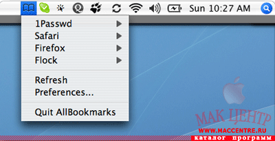 AllBookmarks 1.0  Mac OS X - , 