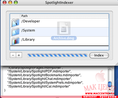 SpotlightIndexer 0.2.2b  Mac OS X - , 