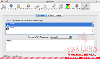 SignatureProfiler 1.4.2  Mac OS X - , 
