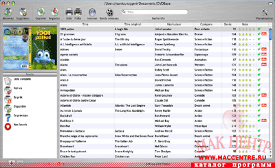 DVDTheque 2.7.8  Mac OS X - , 