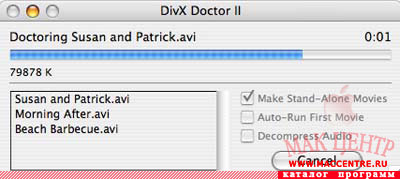 DivX Doctor II 2.2  Mac OS X - , 