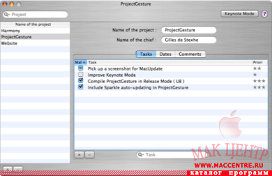 ProjectGesture 1.5  Mac OS X - , 