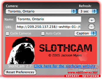 SlothCam 2.92 WDG  Mac OS X - , 