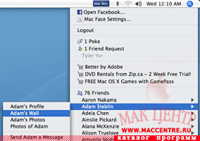 Mac Face 1.0.3  Mac OS X - , 