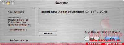 Baywatch 1.0  Mac OS X - , 