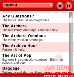 BBC ListenAgain 2.0 WDG  Mac OS X - , 