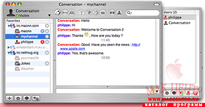 Conversation 2.14  Mac OS X - , 