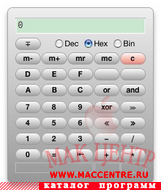 Hex Calculator 1.5 WDG  Mac OS X - , 