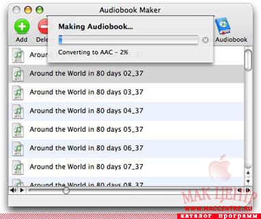 Audiobook Maker 0.1b  Mac OS X - , 