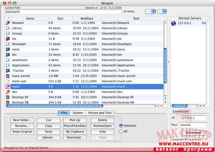 WinJack 1.2  Mac OS X - , 