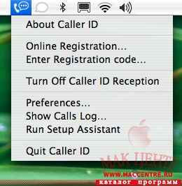 Caller ID 1.0  Mac OS X - , 