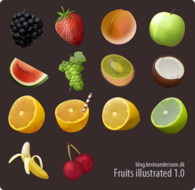 Fruits Illustrated 1.0  Mac OS X - , 
