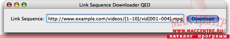 Link Sequence Downloader QED 0.20  Mac OS X - , 