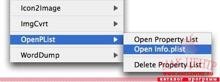 OpenPListCM 1.0.2  Mac OS X - , 