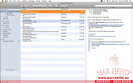 WidescreenMailPlugin 0.0.4  Mac OS X - , 