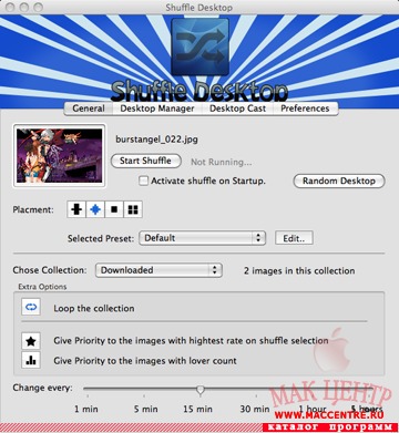 Shuffle Desktop 1.2.3b2  Mac OS X - , 