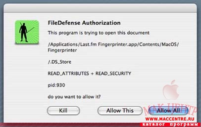 FileDefense 1.0  Mac OS X - , 