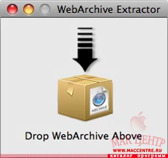 WebArchive Extractor 0.5  Mac OS X - , 