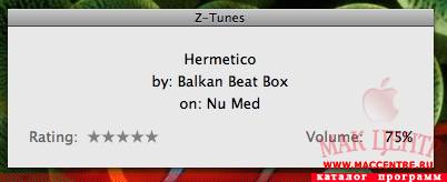Z-Tunes 0.2  Mac OS X - , 