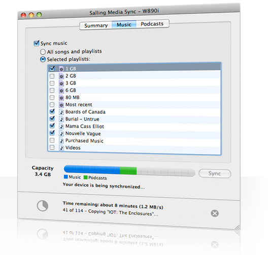 Salling Media Sync  Mac OS X - , 