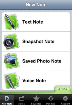 Evernote for iPhone 1.5.1  iPhone - , 