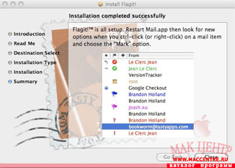 Flagit! 1.3.2b  Mac OS X - , 