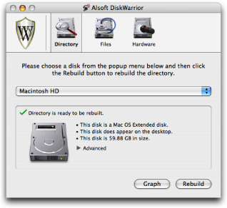 DiskWarrior 4.1.1  Mac OS X - , 