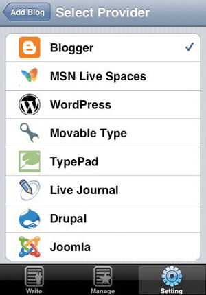 BlogPress 1.3.5  iPhone - , 